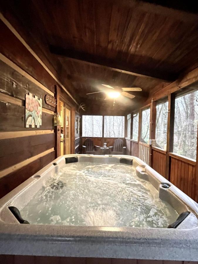 Peaceful Tellico View Home With Private Hot Tub Tellico Plains Dış mekan fotoğraf